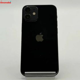 【中古】iPhone12 mini 64GB ブラック MGA03J/A AU版SIMフリー