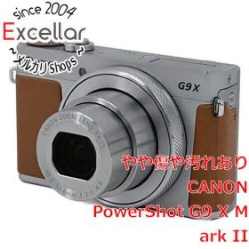 [bn:5] Canon製 PowerShot G9 X Mark II シルバー 2010万画素 本体のみ