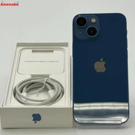 【中古】iPhone13 mini 128GB ブルー MLJH3J/A AU版SIMフリー