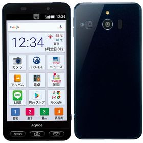 SIMフリー シンプルスマホ3 509SH ブラック 16GB