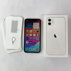 《ジャンク品扱い》Softbank MWM22J/A Apple iPhone11 128GB ホワイト【利用制限：○】店頭/他モール併売《家電・山城店》A3931