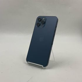 iPhone 12 Pro Max 256GB パシフィックブルー au SIMフリー 白ロム 動作確認済 69%【全額返金保証】【最速発送】