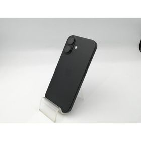 【中古】Apple SoftBank 【SIMフリー】 iPhone 16 256GB ブラック MYDW3J/A【大阪堂島】保証期間１ヶ月【ランクB】