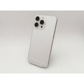 【中古】Apple 海外版 【SIMフリー】 iPhone 15 Pro Max 256GB ホワイトチタニウム【なんば】保証期間１ヶ月【ランクB】