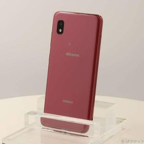〔中古〕GALAXY(ギャラクシー) GALAXY A21 64GB レッド SC-42A docomoロック解除SIMフリー〔269-ud〕
