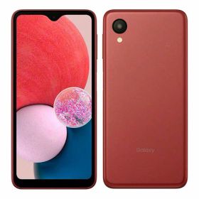 【中古】【安心保証】 Galaxy A23 5G SCG18[64GB] au レッド