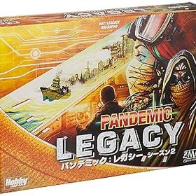 【中古】ホビージャパン パンデミック: レガシー シーズン2 黄箱 Pandemic: Legacy 日本語版 2-4人用 60分×12回 14才以上向け ボードゲーム