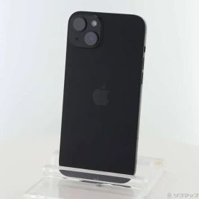 〔中古品〕 iPhone15 Plus 256GB ブラック MU0F3J／A SIMフリー【377】