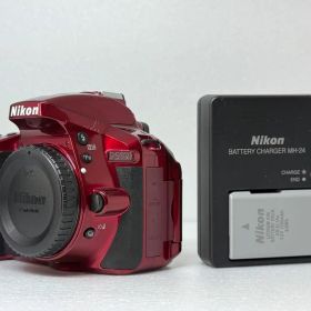 Nikon D5300 レッド ボディ 動作確認済 デジタル一眼レフ