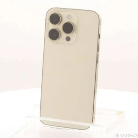 〔中古品〕 iPhone14 Pro 128GB ゴールド MQ073J／A SIMフリー【344】