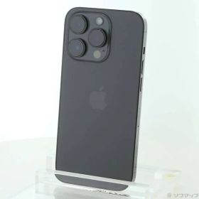 〔中古品〕 iPhone14 Pro 256GB スペースブラック MQ0Q3J／A SIMフリー【196】