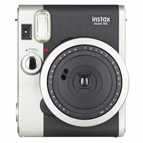 【中古】富士フイルム(FUJIFILM) インスタントカメラ チェキ instax mini 90 ネオクラシック ブラック INS MINI 90 NC