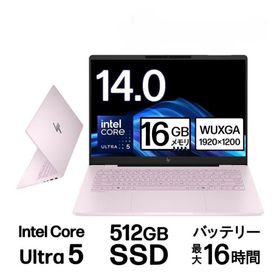 新品 HP OmniBook 7 14 限定モデル SAKURA 14型 Ultra 5 225U SSD：512GB メモリ容量：16GB Office Windows 11 顔認証 Webカメラ