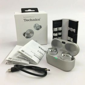 【中古】Technics EAH-AZ80-S 【ワイヤレスイヤホン シルバー】【製造番号 : 3FAFA008554】《家電・山城店》S416