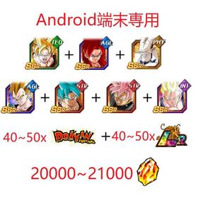 Android端末専用 画像7体所持 LR40~50体所持 龍石20000~21000個 | ドッカンバトルのアカウントデータ、RMTの販売・買取一覧