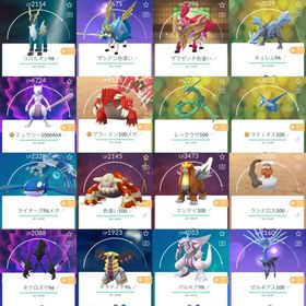 🇯🇵2017年垢TL70伝説100%15体!色違い696!伝説幻801体!個体値100%595 | ポケモンGOのアカウントデータ、RMTの販売・買取一覧