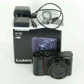 [良品] Panasonic LUMIX DC-TX2 ブラック | コンパクトデジタルカメラ