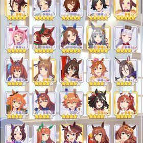 所持状況確認用 | ウマ娘のアカウントデータ、RMTの販売・買取一覧