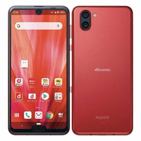 【中古】【安心保証】 AQUOS R3 SH-04L[128GB] docomo ラグジュアリーレッド
