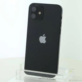 〔中古品〕 iPhone12 128GB ブラック MGHU3J／A SIMフリー【352】