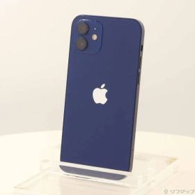 〔中古品〕 iPhone12 128GB ブルー MGHX3J／A SIMフリー【198】