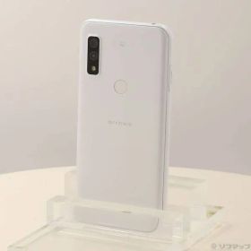 〔中古品〕 arrows We 64GB ホワイト FCG01 au SIMフリー【349】