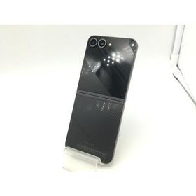 【中古】SAMSUNG 国内版 【SIMフリー】 Galaxy Z Flip6 クラフテッドブラック 12GB 256GB SM-F741QAKASJP【OSU301】保証期間１ヶ月【ランクA】