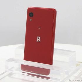 〔中古〕楽天 Rakuten Mini 32GB クリムゾンレッド C330 楽天 SIMフリー〔344-ud〕