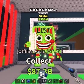 List List List Sahur | ロブロックス(ROBLOX)のアカウントデータ、RMTの販売・買取一覧