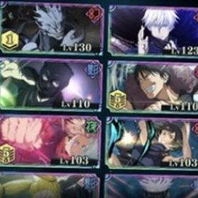 【引退垢】石93000⤴︎SSR39種🌈開宿儺1凸真人1凸虎杖限定五条2種🌈猪野 完凸3種など | ファンパレ(呪術廻戦ファントムパレード)のアカウントデータ、RMTの販売・買取一覧