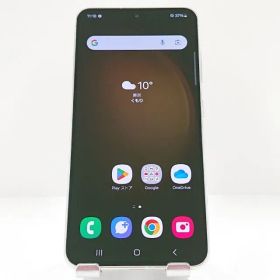 Galaxy S23 SCG19 au クリーム 送料無料 本体 c10736