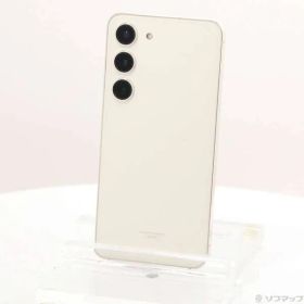 〔中古品〕 Galaxy S23 256GB クリーム SCG19 au SIMフリー【276】