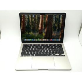 【中古】Apple MacBook Air 13インチ (M4,2025) M4(CPU:10C/GPU:8C) 16GB/256GB スターライト MW0Y3J/A【新橋】保証期間１ヶ月【ランクA】