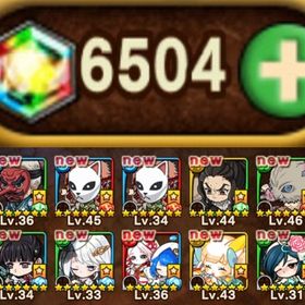 ✨伊之助,錆兎,セツナ&エーテル,パーティーイヴ,ヒュプノス･オルタ所持✨虹結晶6500↑ 即購入✅ | ポコダン(ポコロンダンジョンズ)のアカウントデータ、RMTの販売・買取一覧