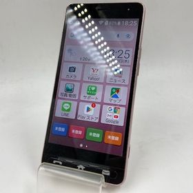 50122007K【優良中古品】かんたんスマホ/A705KC(ライトピンク)Y!mobile版