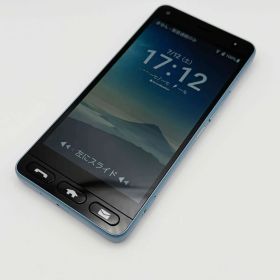 Y!mobile かんたんスマホ 705KC ライトブルー ワイモバイル