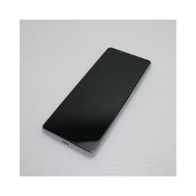 美品 SOG01 Xperia 1 II ホワイト スマホ 白ロム 中古 あすつく 土日祝発送OK