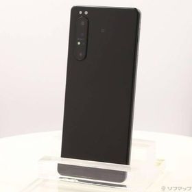 〔中古〕SONY(ソニー) Xperia 1 II 256GB フロストブラック XQ-AT42 SIMフリー〔352-ud〕