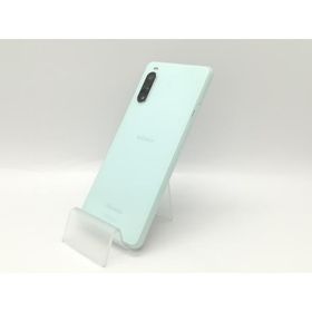 【中古】SONY docomo 【SIMロック解除済み】 Xperia 10 II ミント 4GB 64GB SO-41A【福岡天神】保証期間１ヶ月【ランクC】