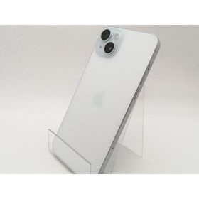 【中古】Apple 国内版 【SIMフリー】 iPhone 15 Plus 256GB ブルー MU0N3J/A【神保町】保証期間１ヶ月【ランクC】