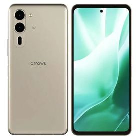 【中古】【安心保証】 arrows We2 Plus M06[256GB] SIMフリー シャンパンシルバー イオンモバイル版