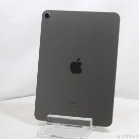 〔中古品〕 iPad Air 第4世代 64GB スペースグレイ MYFM2J／A Wi-Fi【348】