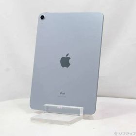 〔中古品〕 iPad Air 第4世代 64GB スカイブルー NYFQ2J／A Wi-Fi【305】