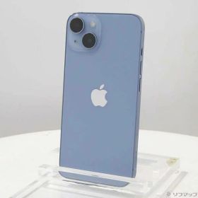 【中古】Apple(アップル) iPhone14 128GB ブルー MPVJ3J／A SIMフリー 【269-ud】