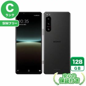 SIMフリー Xperia 5 IV SOG09 ブラック128GB 本体[Cランク] Androidスマホ 中古 送料無料 当社6ヶ月保証