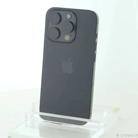 〔中古品〕 iPhone15 Pro 512GB ブラックチタニウム MTUH3J／A SIMフリー【352】