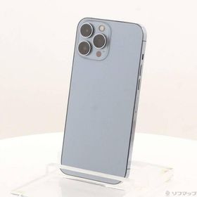 〔中古〕Apple(アップル) iPhone13 Pro Max 1TB シエラブルー MLKK3J／A SIMフリー〔258-ud〕