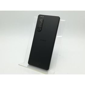 【中古】SONY au 【SIMフリー】 Xperia 5 III フロストブラック 8GB 128GB SOG05【柏】保証期間１ヶ月【ランクB】