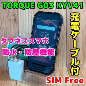 SIMフリー 本体 TORQUE G03 32 GB 071 ブラック 電池良好