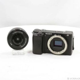 【中古】SONY(ソニー) α6400 ILCE-6400L パワーズームレンズキット ブラック 【295-ud】
